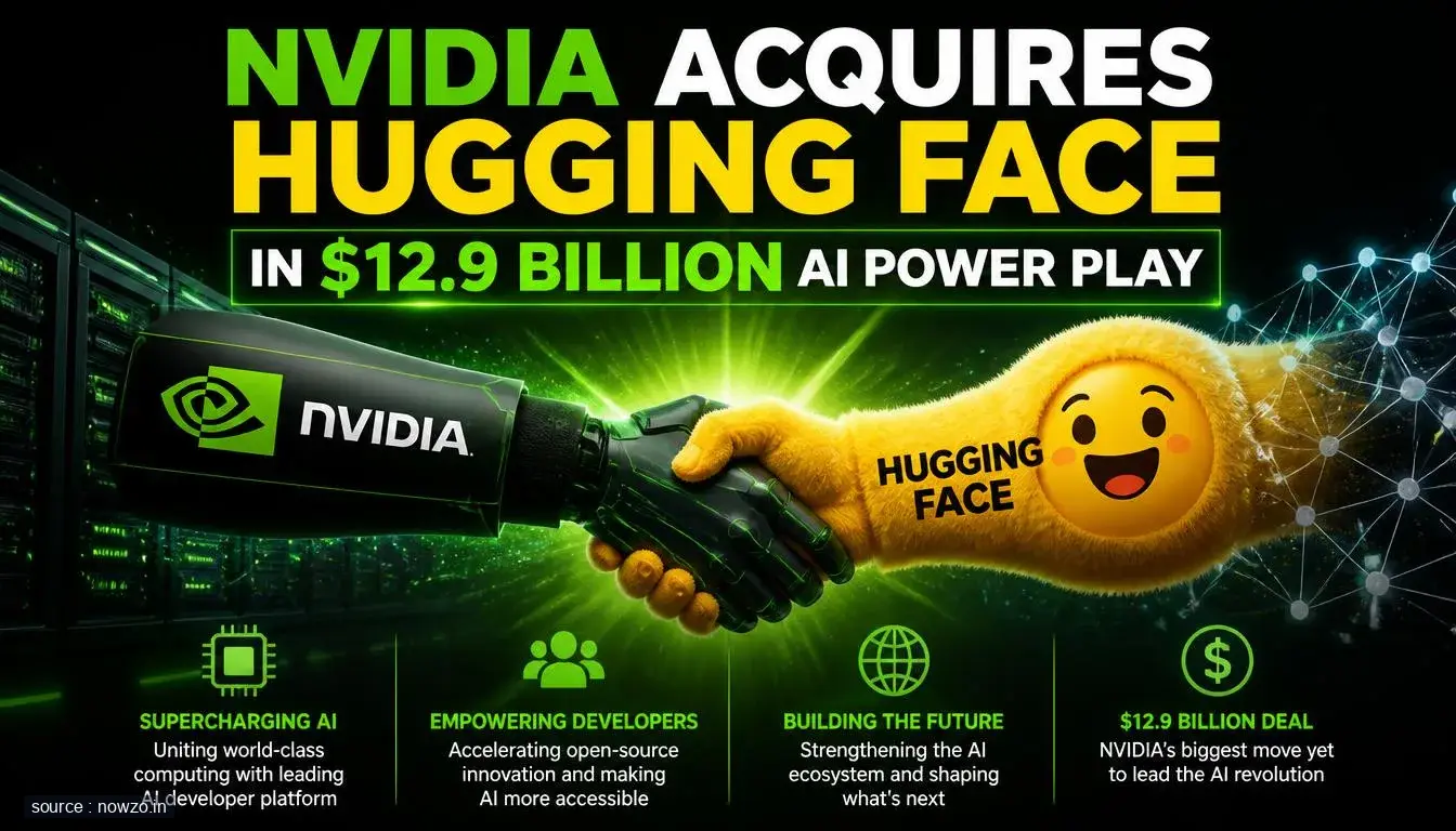 Nvidia Buys Hugging Face: $12.9 Billion AI Deal — Technology news