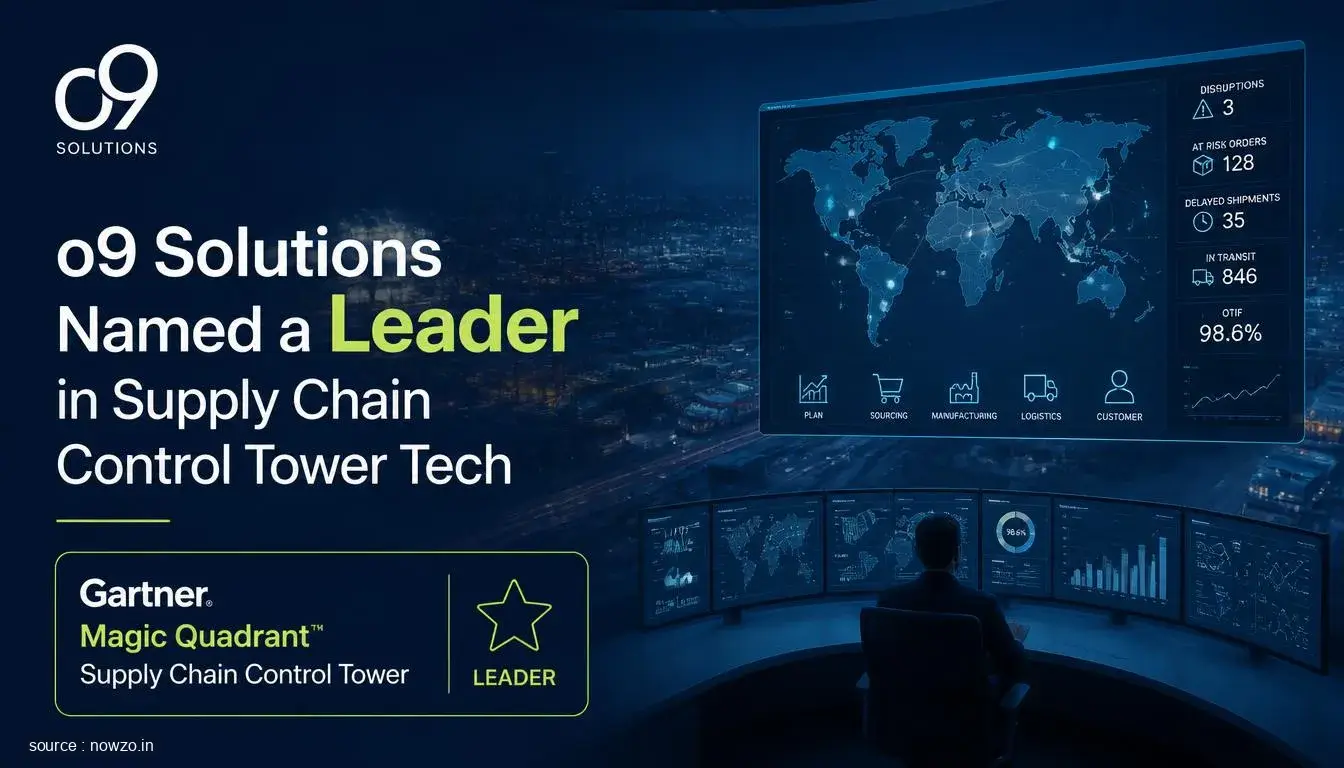 o9 Solutions Named a Leader in Supply Chain Control Tower Tech