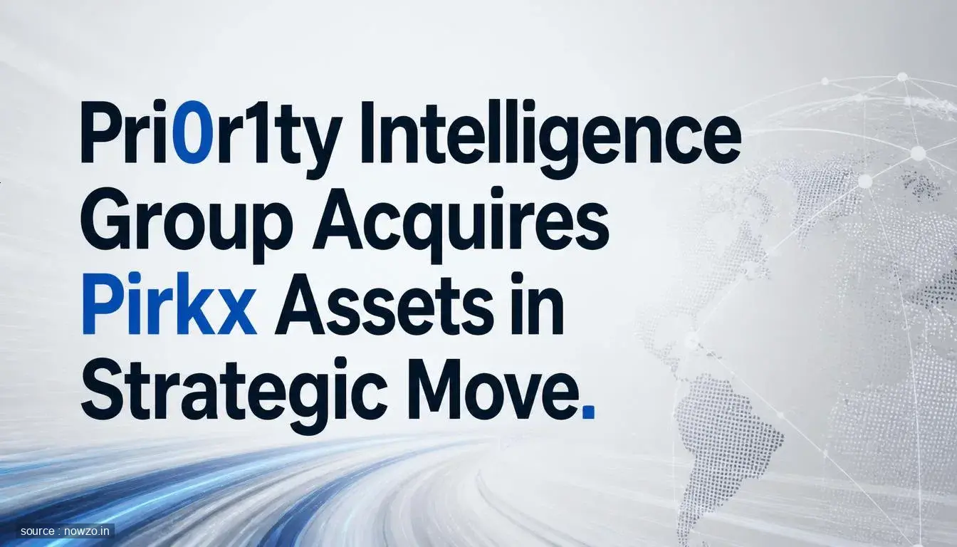 Pri0r1ty Intelligence Group Acquires Pirkx Assets in Strategic Move