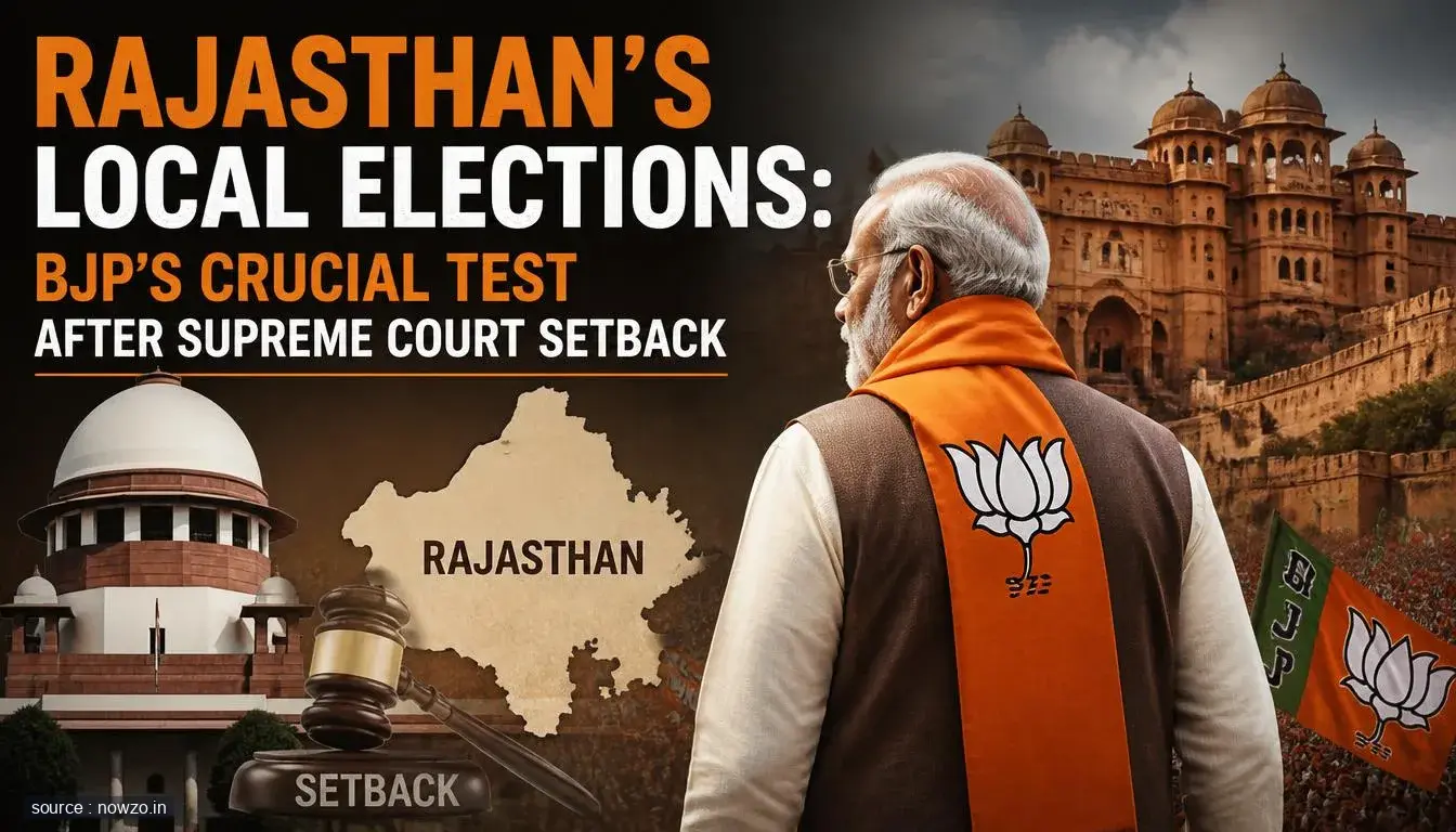 Rajasthan's Local Elections: BJP's Crucial Test After Supreme Court Setback