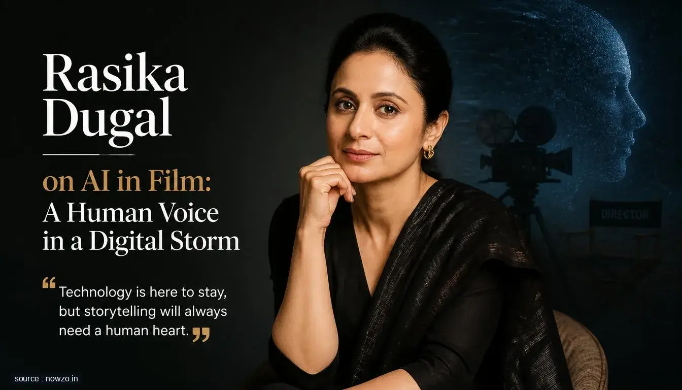 Rasika Dugal on AI in Film: A Human Voice in a Digital Storm