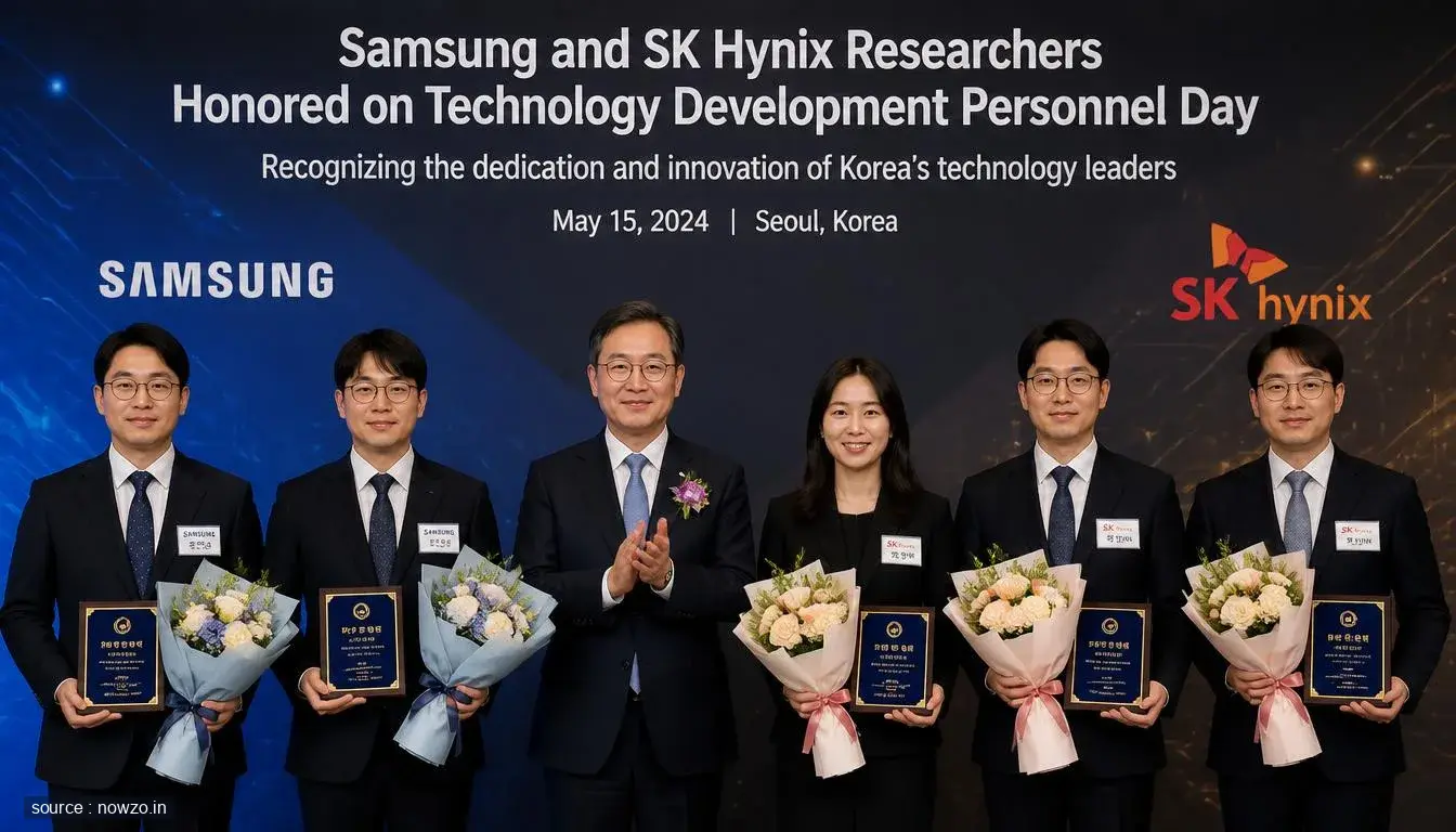 Samsung and SK Hynix Researchers Honored on Technology Development Personnel Day