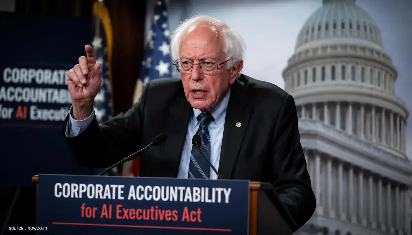 Sanders Targets AI Execs with New Corporate Accountability Bill