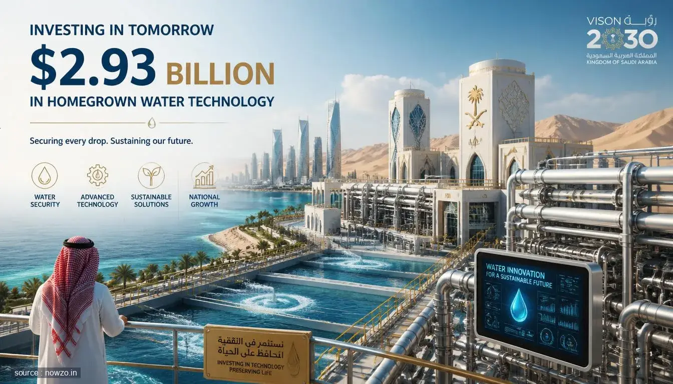 Saudi Arabia Bets $2.93 Billion on Homegrown Water Tech