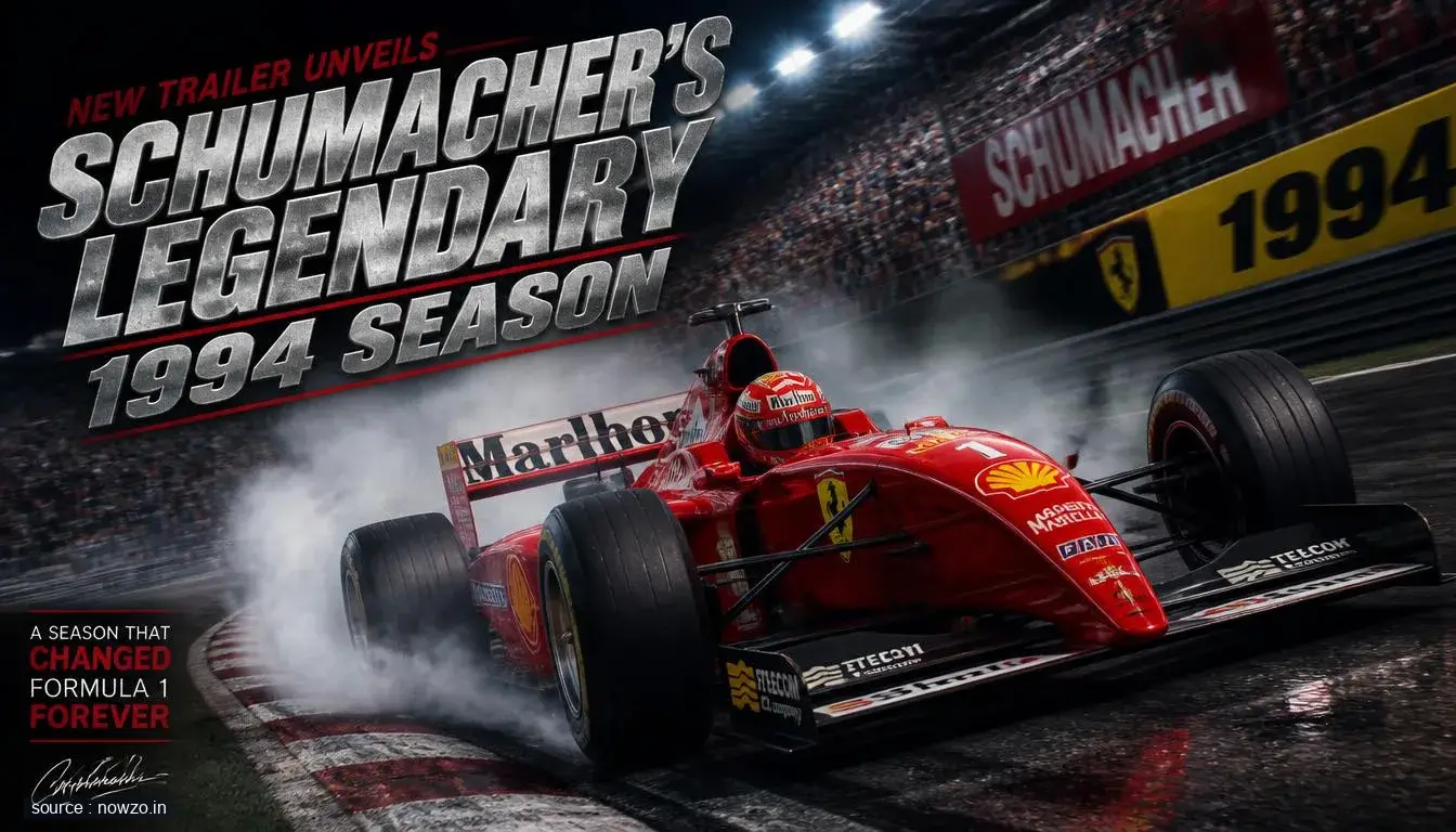 New Trailer Unveils Schumacher's Legendary 1994 Season