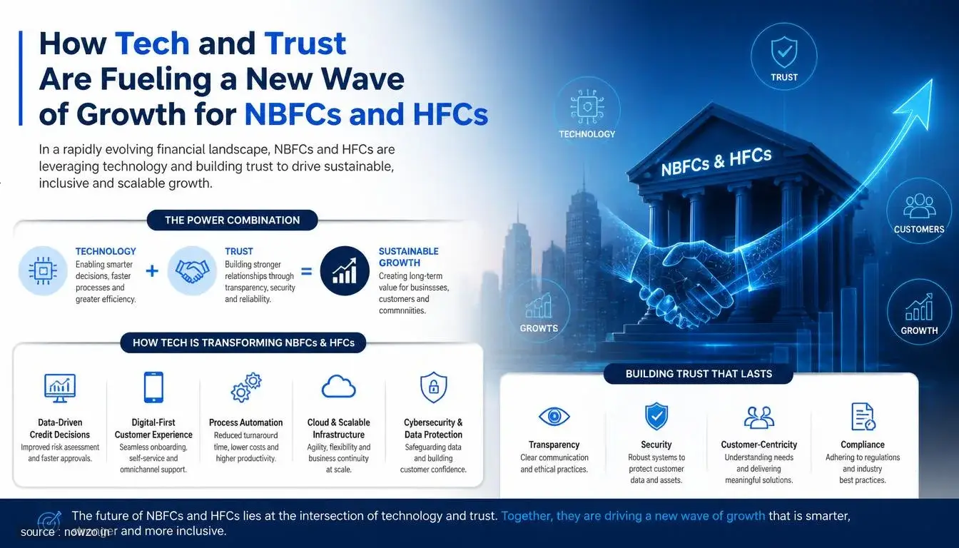 NBFCs HFCs Growth: Technology and Trust Drive Expansion — Finance news