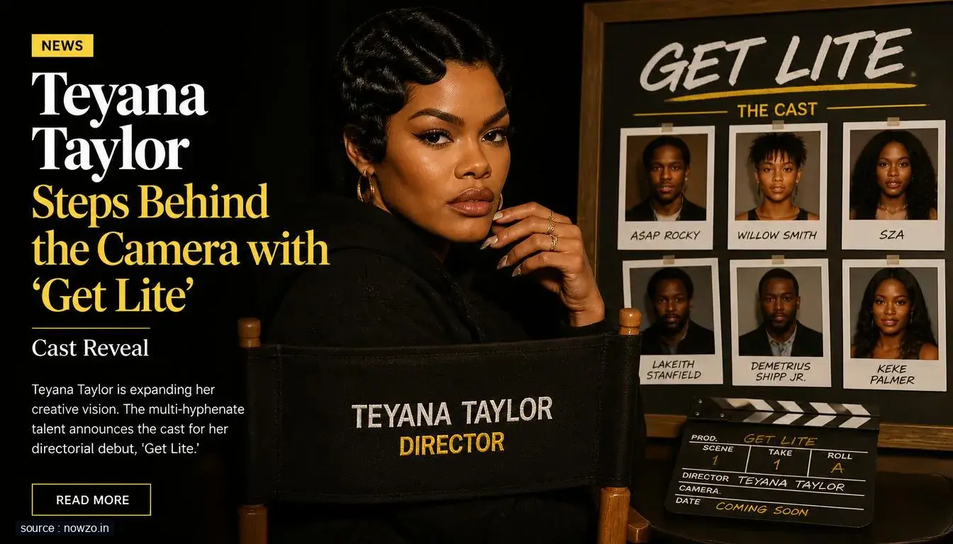 Teyana Taylor Steps Behind the Camera with 'Get Lite' Cast Reveal