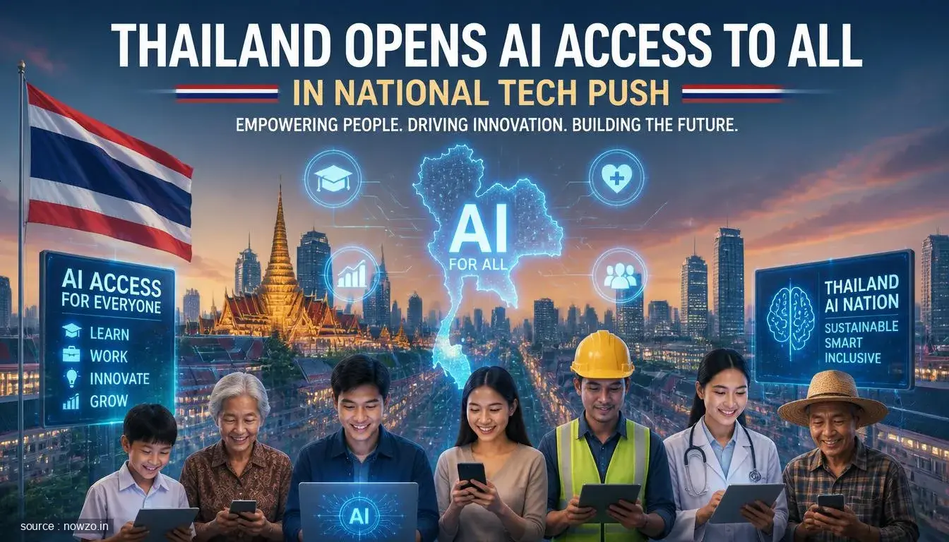 Thailand Opens AI Access to All in National Tech Push