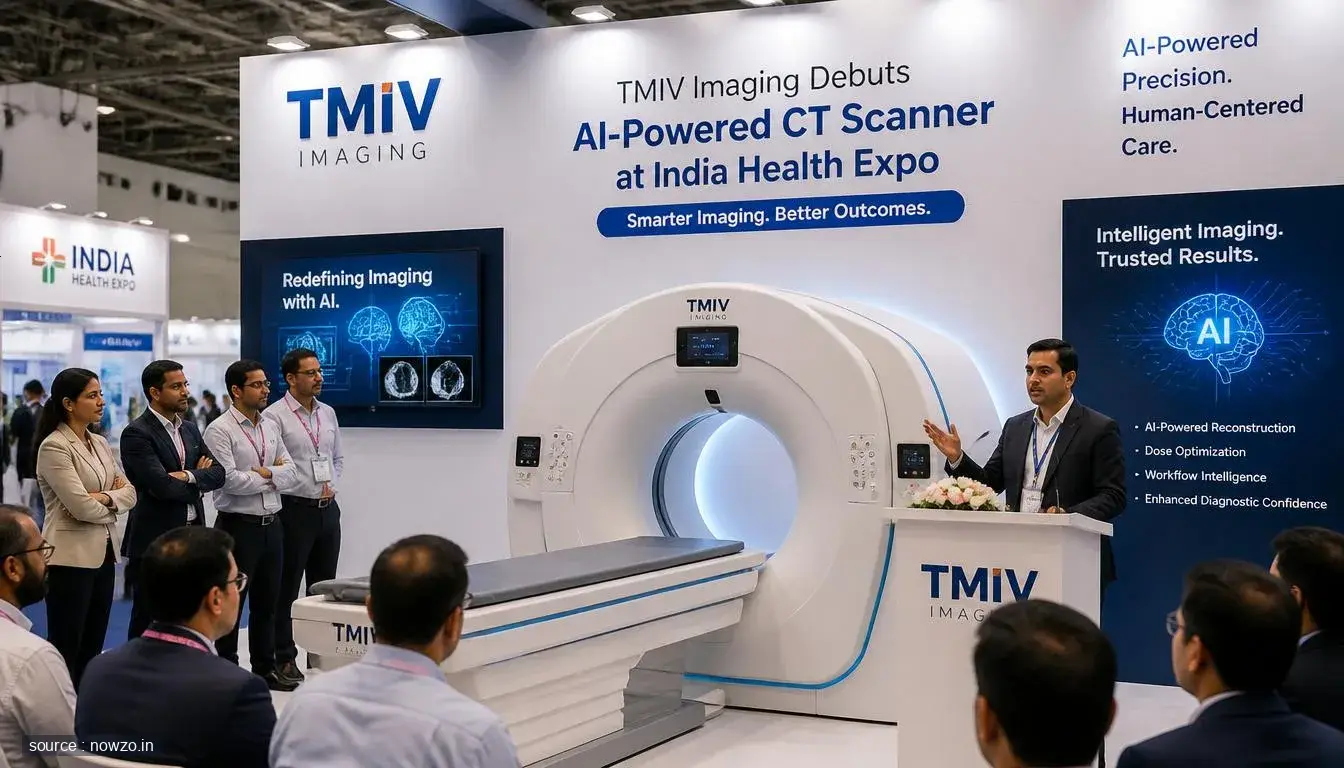 TMIV Imaging Debuts AI-Powered CT Scanner at India Health Expo