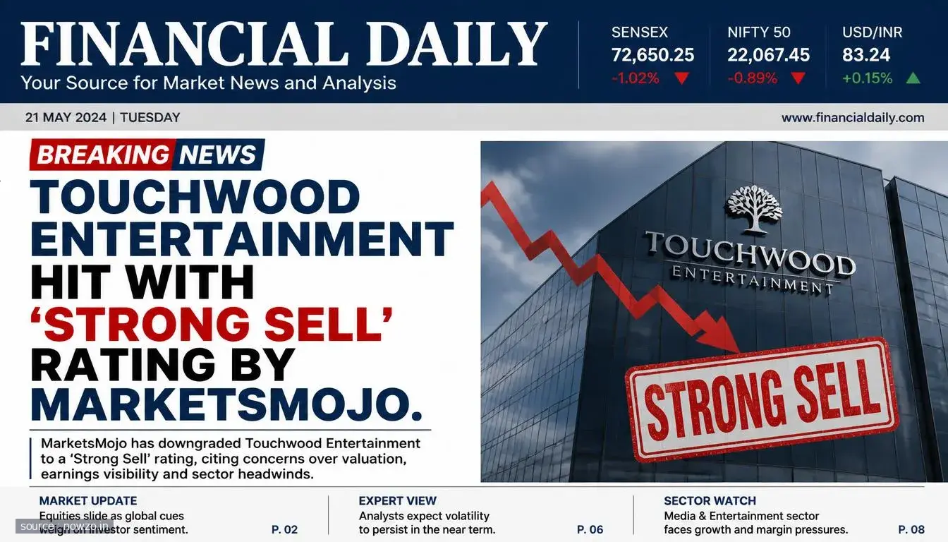Touchwood Entertainment Strong Sell Rating - MarketsMojo — Finance news