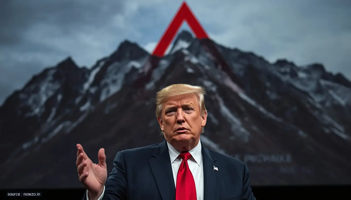 Trump Iran Pickaxe Mountain Strike Threat US Tensions — World news