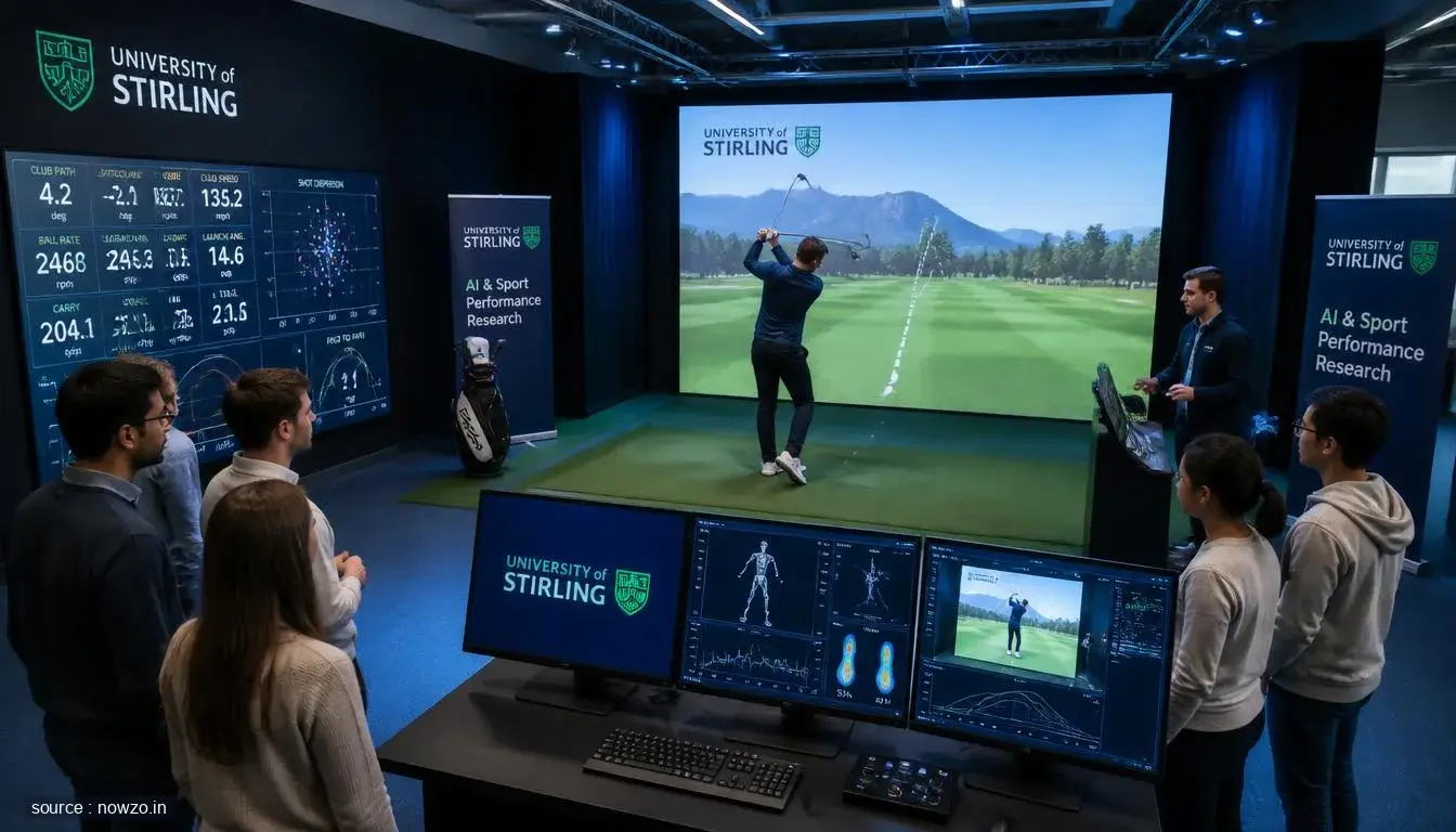 University of Stirling Unveils Cutting-Edge AI Golf Technology