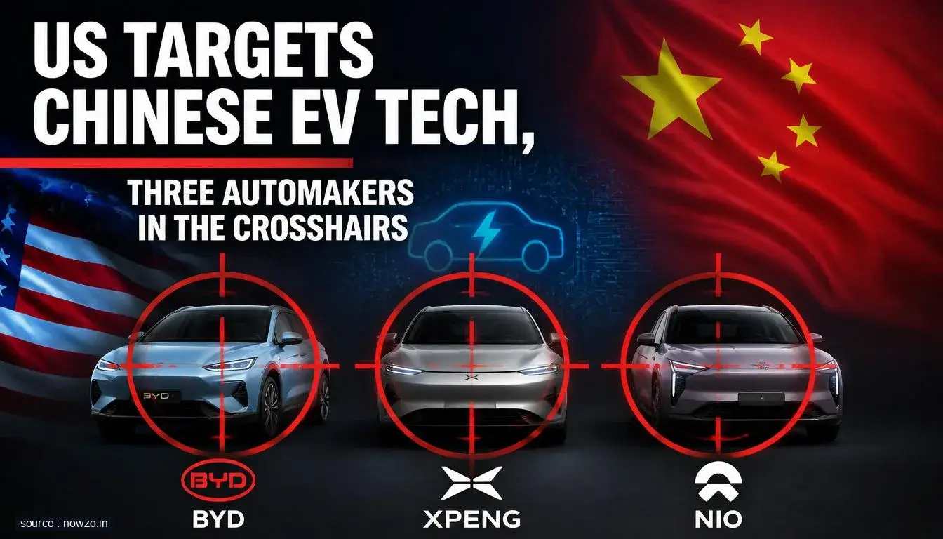 US Crackdown Chinese EV Technology Automaker Stocks — Business news