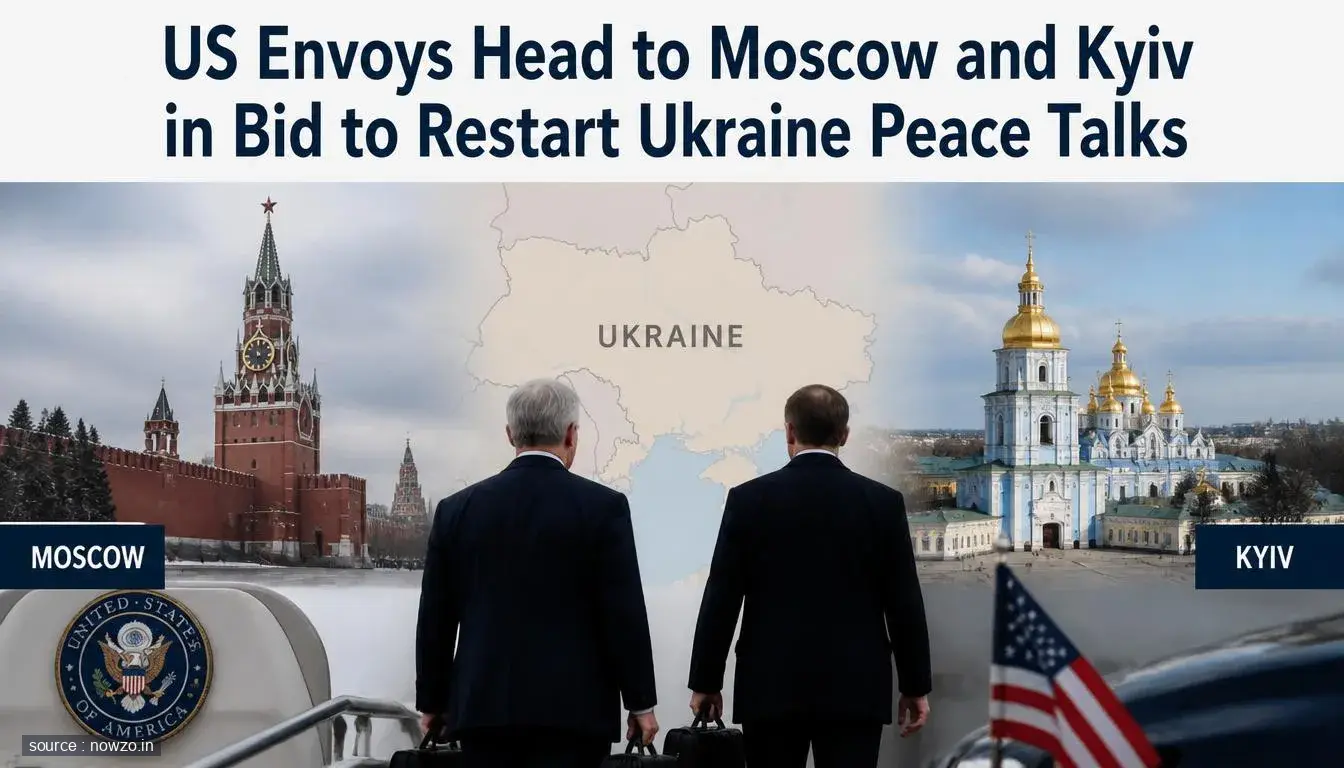 US Envoys Russia Ukraine Mediation Peace Talks — World news
