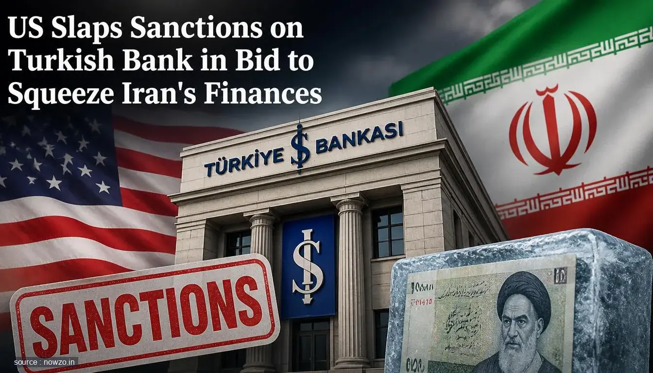 US Slaps Sanctions on Turkish Bank in Bid to Squeeze Iran's Finances