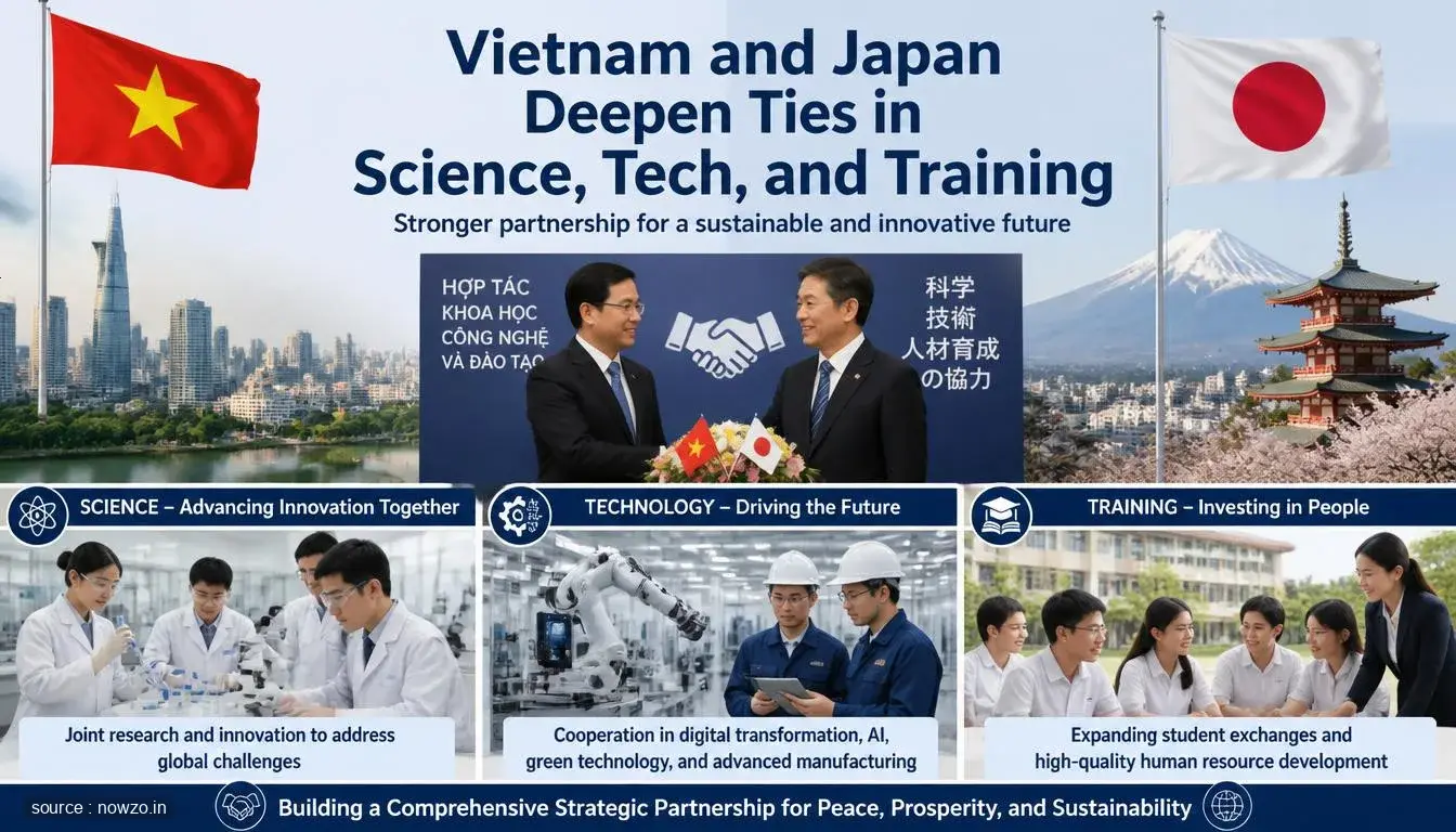 Vietnam and Japan Deepen Ties in Science, Tech, and Training