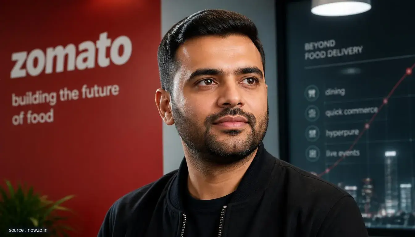 Zomato's Deepinder Goyal Pushes Food Tech Beyond Delivery